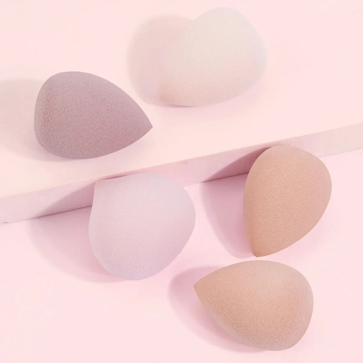 MAANGE 5PCS Makeup Sponge Set - Foundation, Concealer & Powder Blenders