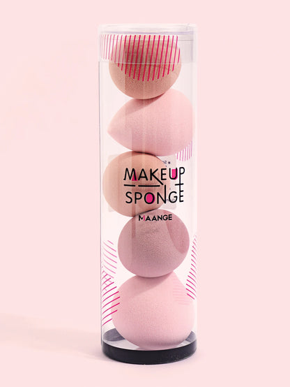 MAANGE 5PCS Makeup Sponge Set - Foundation, Concealer & Powder Blenders