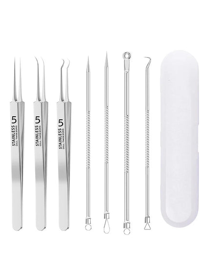 7-in-1 Stainless Steel Acne Removal Kit